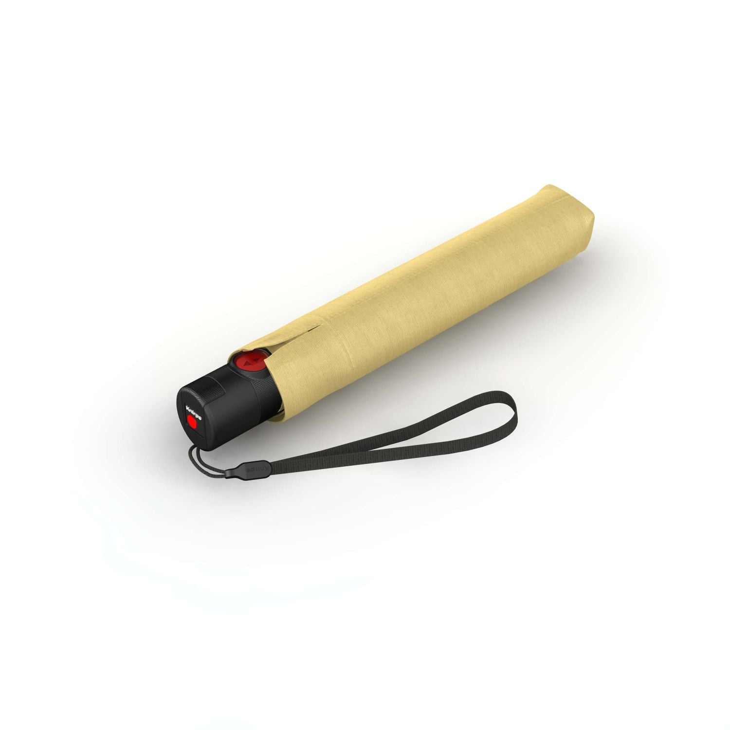 Knirps U.200 Ultralight Duomatic Umbrella (UV Protection) - Vanilla & Iridisent Heat Shield