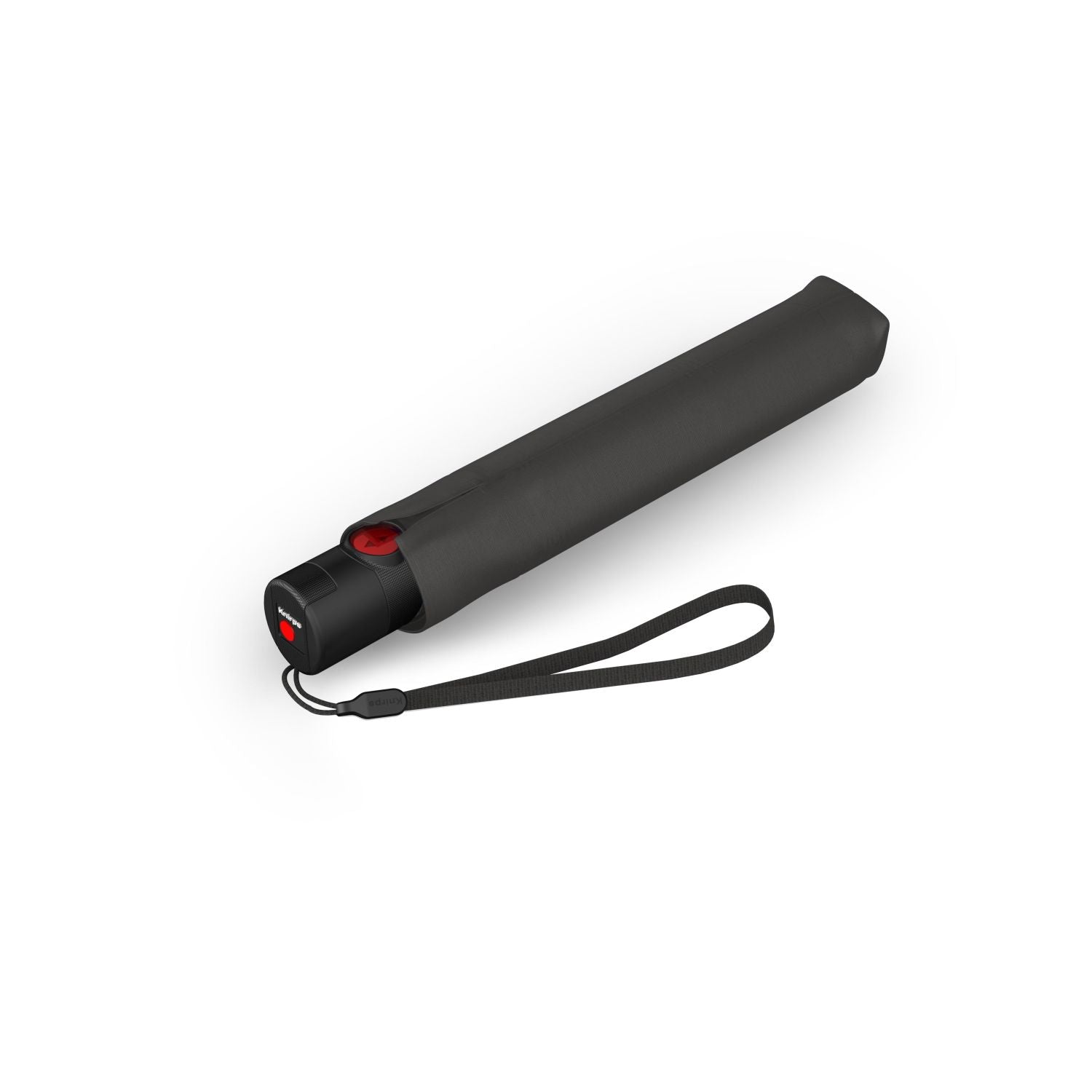 Knirps U.200 Ultraslim Duomatic (UV Protection) - Dark Grey / Black Inner Coating