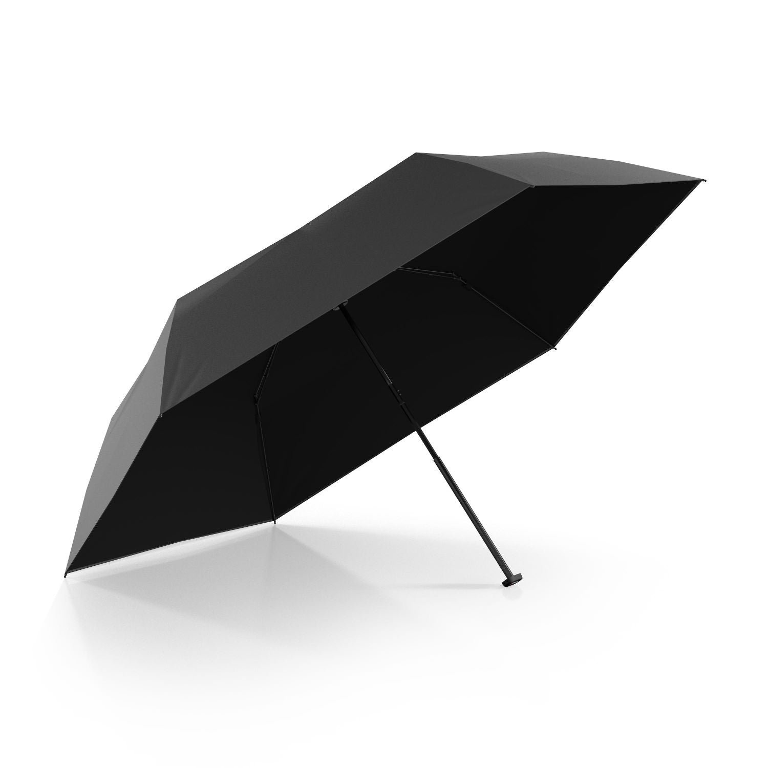 Knirps US.050 Ultraslim Manual (UV Protection) - Dark Grey / Black Inner Coating