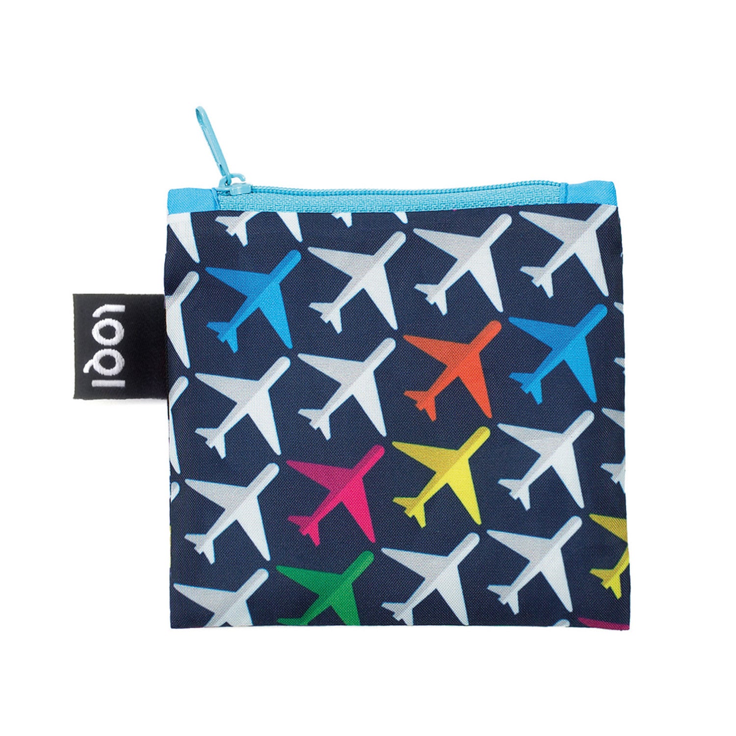 LOQI Airport Foldable Tote Bag - Airplane