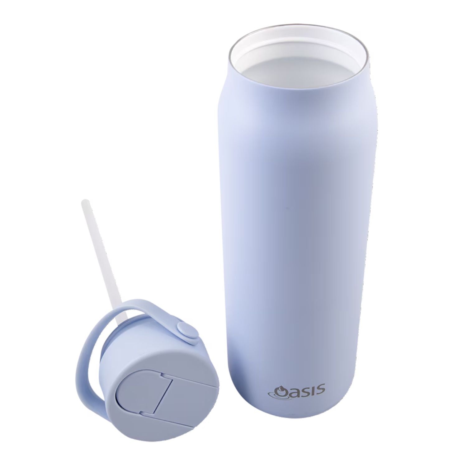 Oasis Ceramic S/S Insulated Sorrento Sipper Bottle 900ML - Periwinkle
