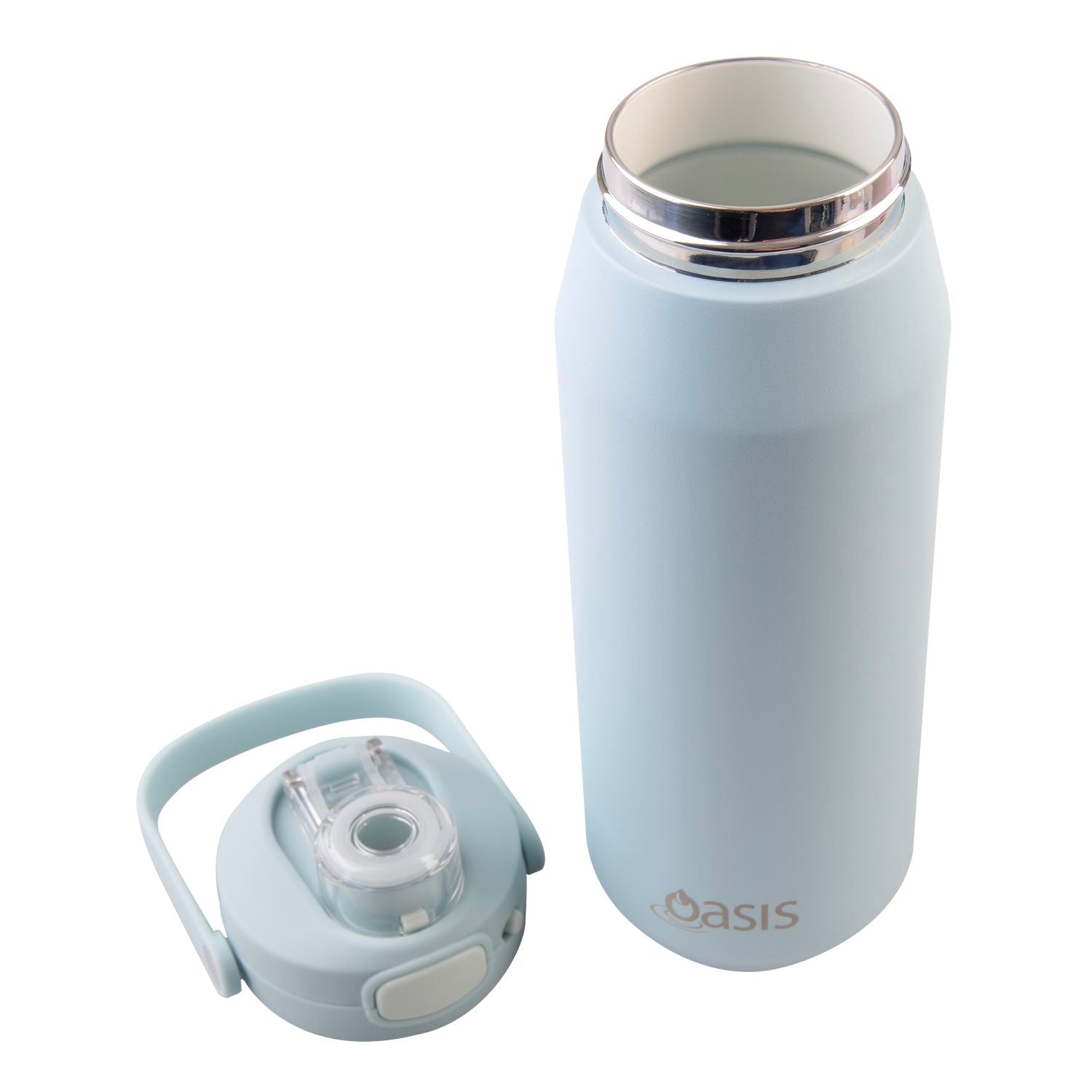 Oasis Ceramic S/S Triple Wall Capri Quick Release Drink Bottle Cap Only - Mint Green