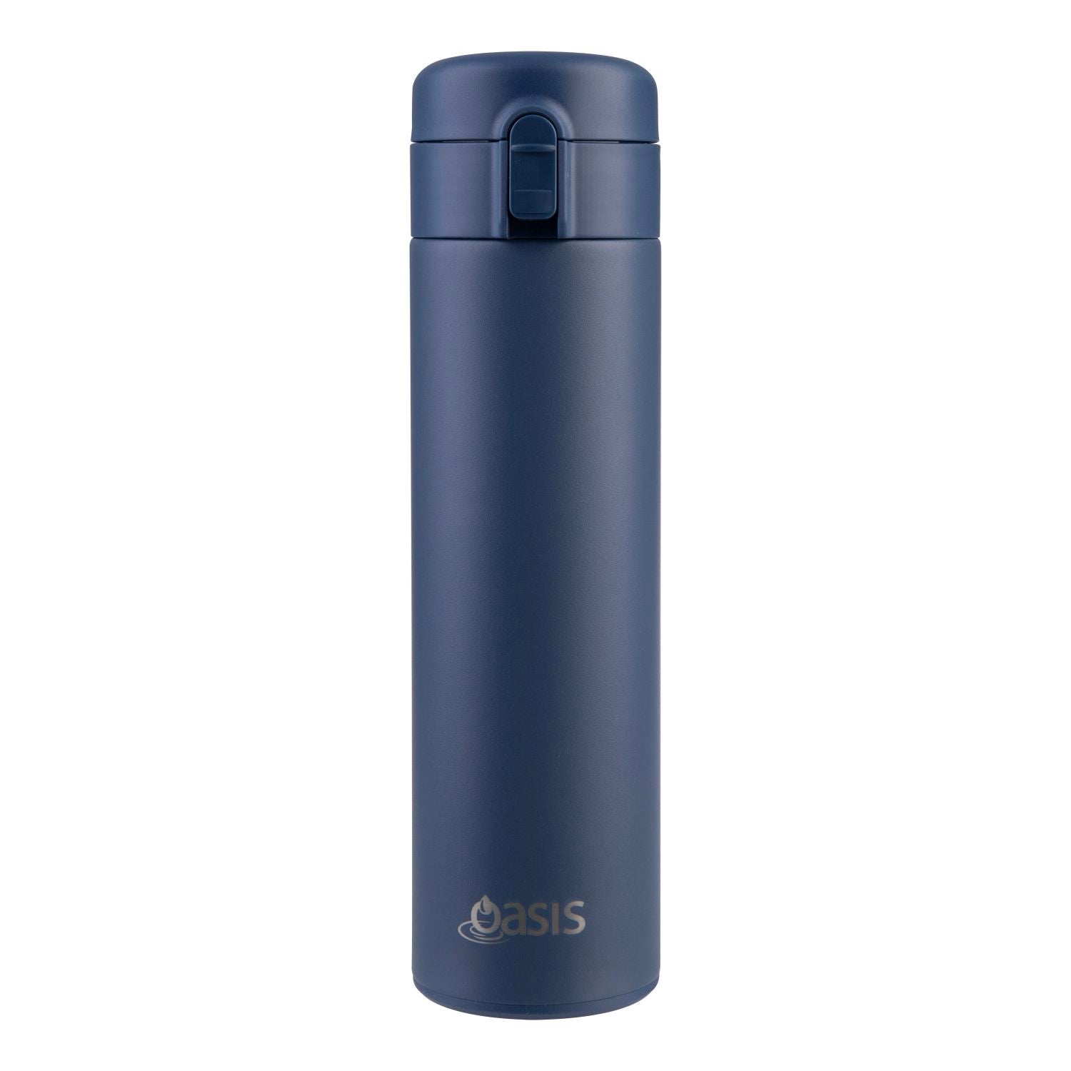 Oasis S/S Flip-Top With Lock Vacuum Flask 480Ml - Indigo