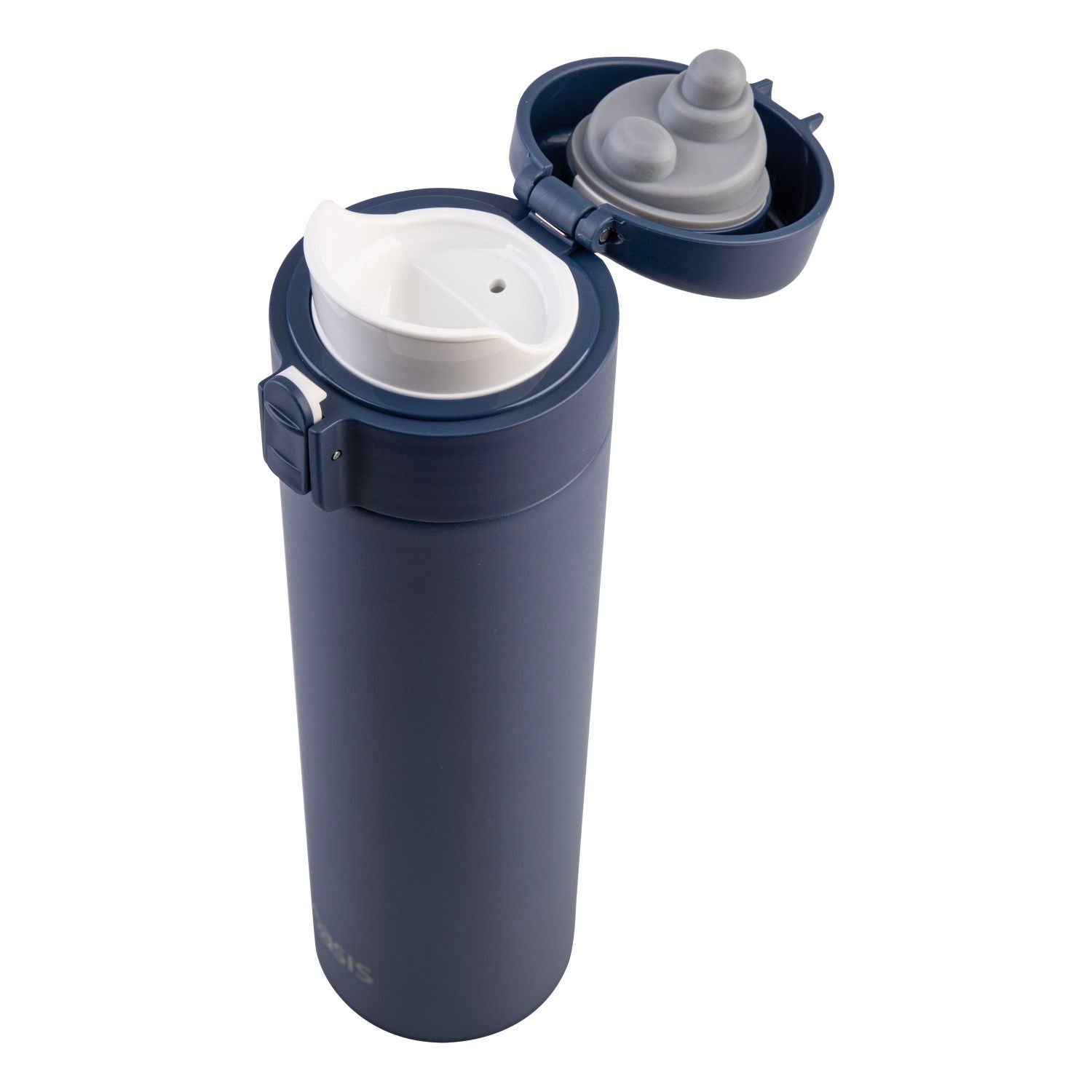 Oasis S/S Flip-Top With Lock Vacuum Flask 480Ml - Indigo