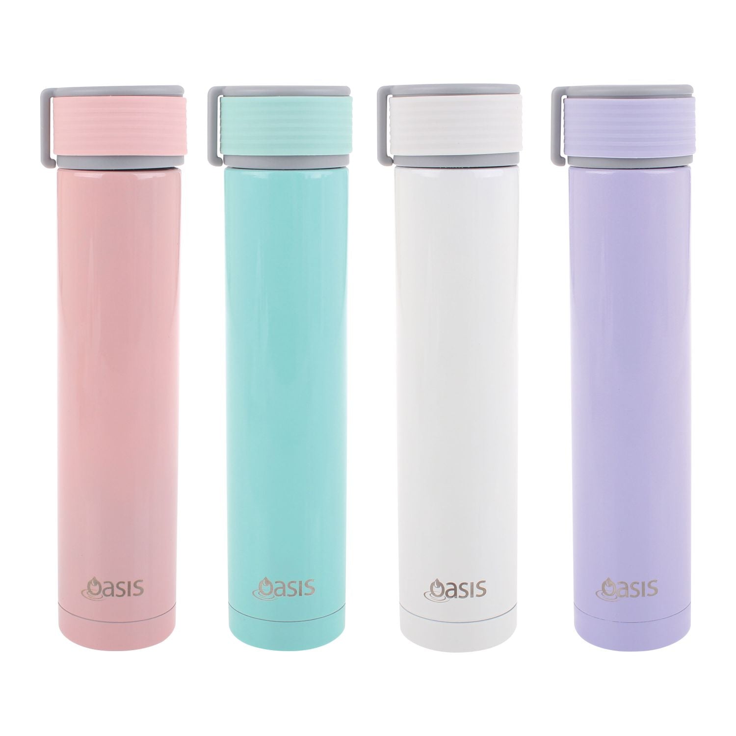 Oasis S/S Flip-Top With Lock Vacuum Flask 480ML - Pink Lemonade