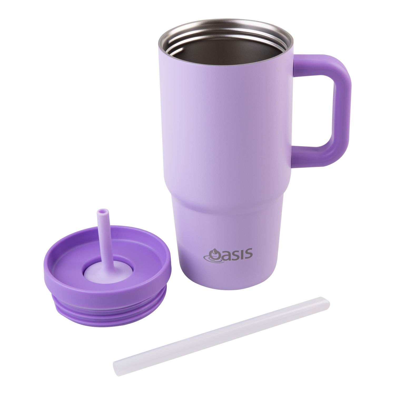 Oasis S/S Insulated Mini Commuter Travel Tumbler 700Ml Cap Only - Lilac