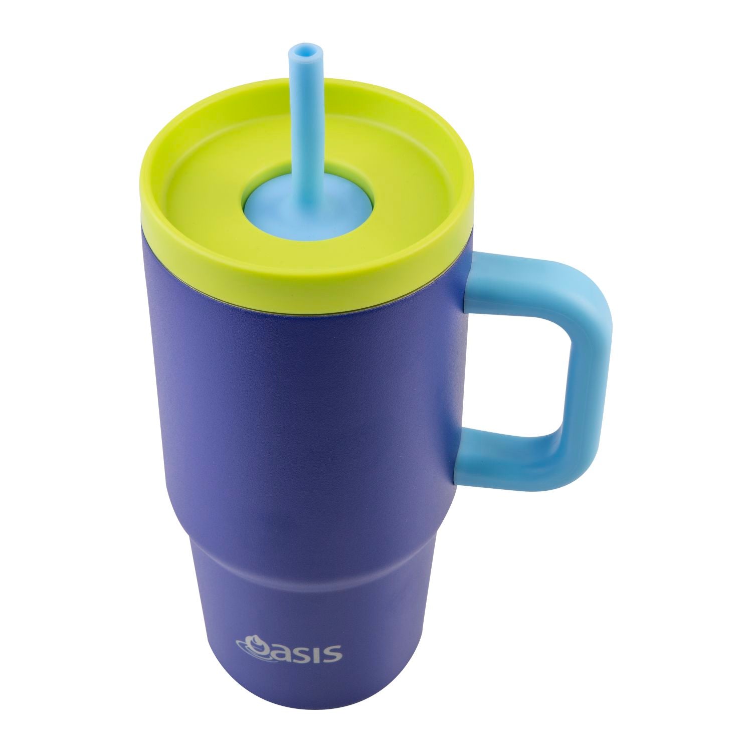 Oasis S/S Insulated Mini Commuter Travel Tumbler 700Ml Cap Only - Peacock Blue