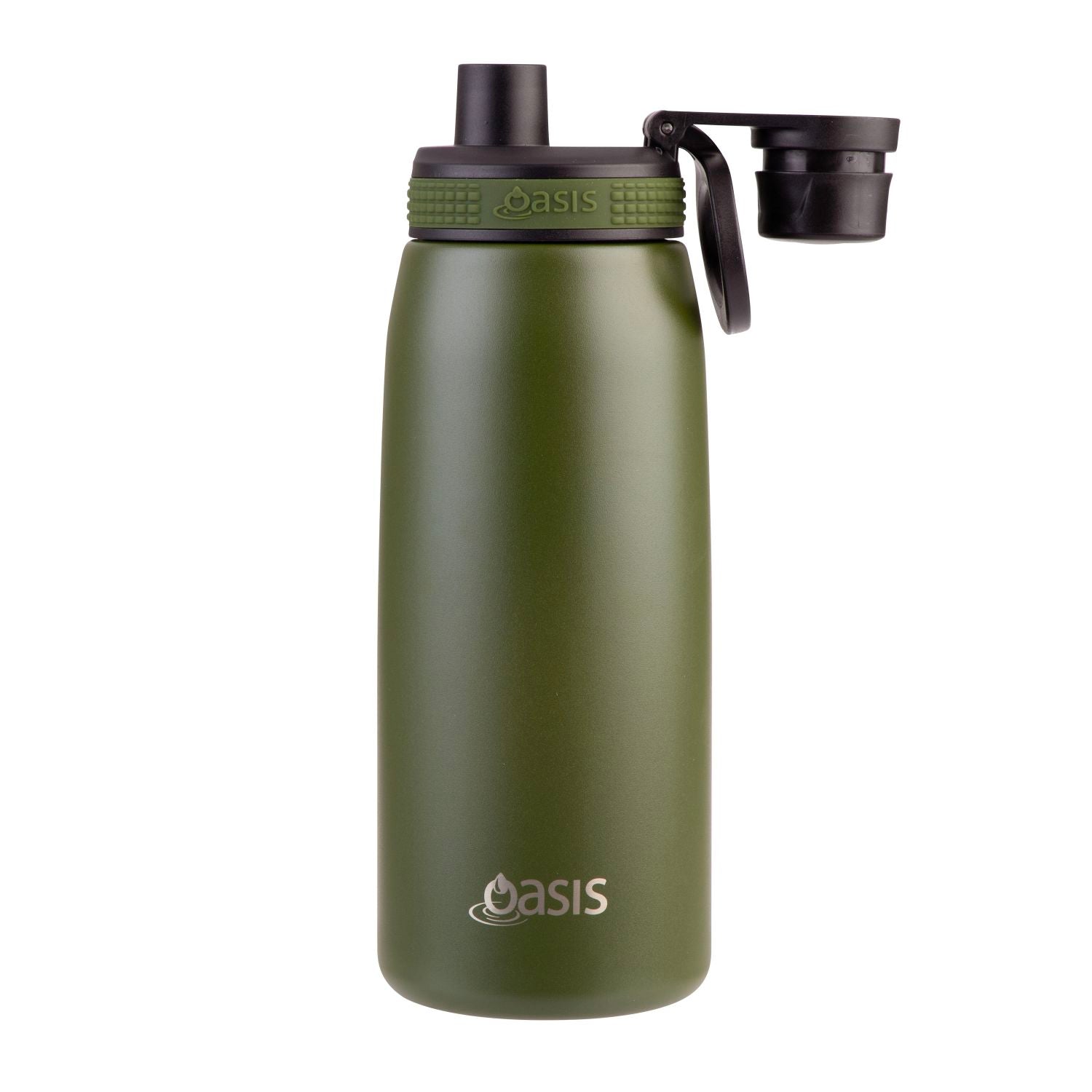 Oasis S/S Insulated Thermal Sports Bottle Screw Cap 780ML - Forest Green