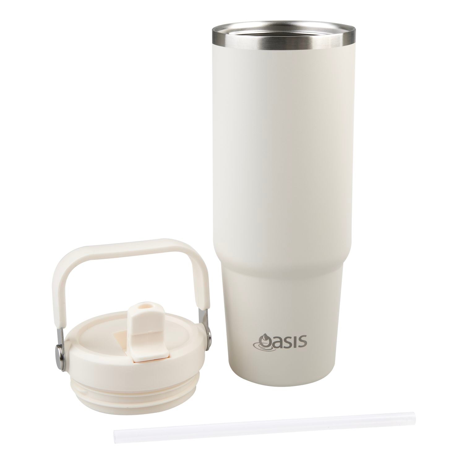 Oasis S/S Insulated Voyager Carry Tumbler Cap Only -  Alabaster