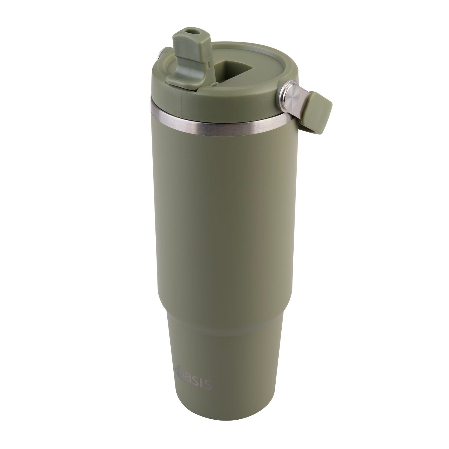 Oasis S/S Insulated Voyager Carry Tumbler Cap Only - Olive Green