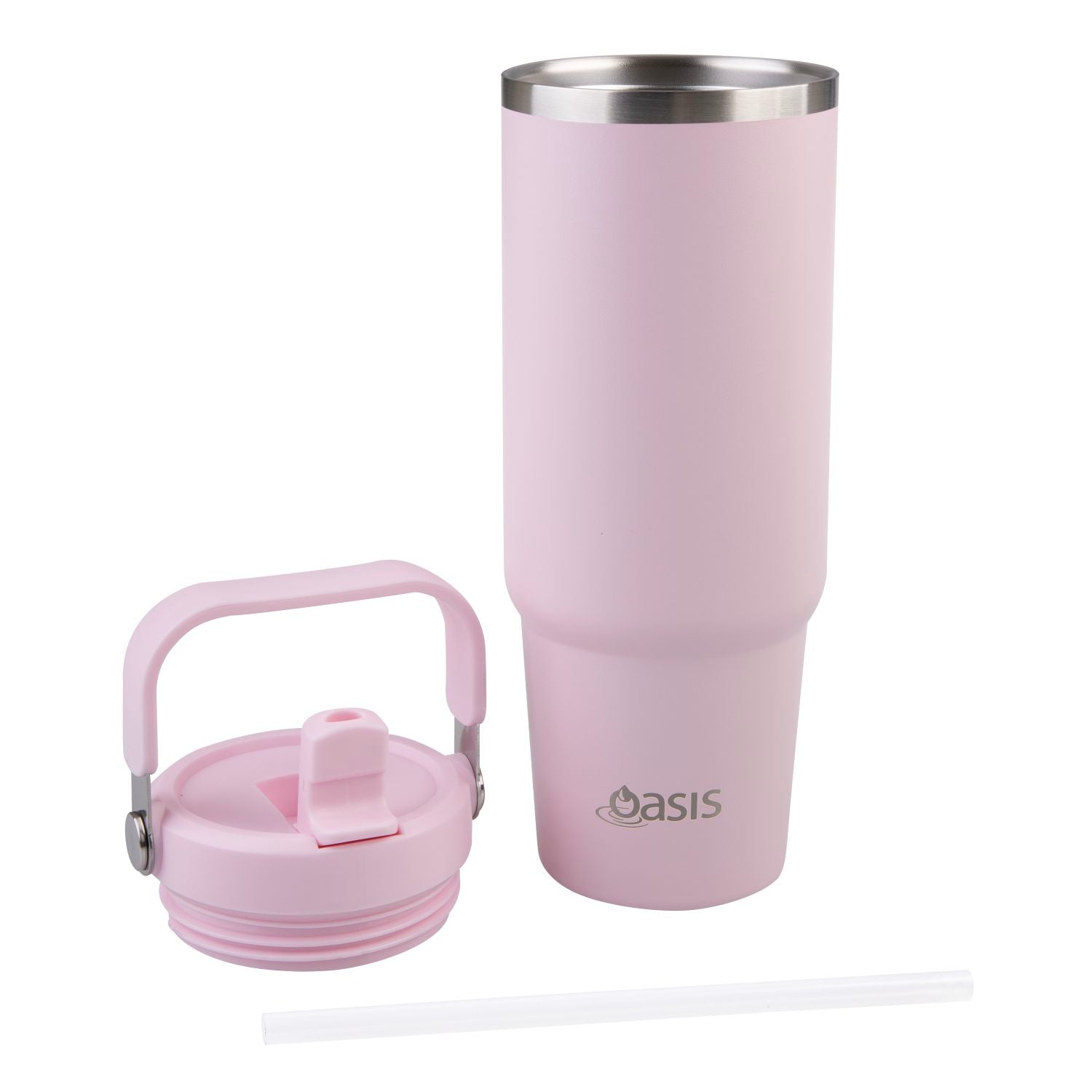 Oasis S/S Insulated Voyager Carry Tumbler Cap Only - Pink Lemonade