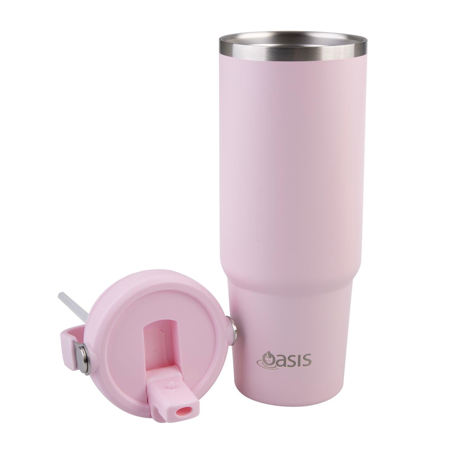 Oasis S/S Insulated Voyager Carry Tumbler Cap Only - Pink Lemonade