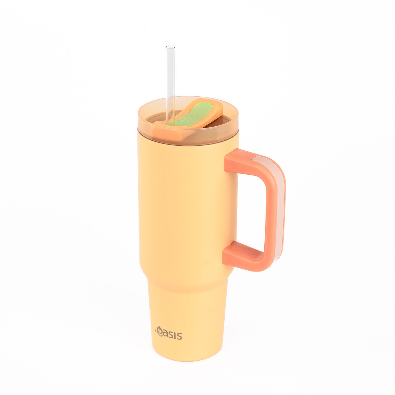 Oasis Stainless Steel Insulated Commuter Travel Tumbler 1.2L - Orange