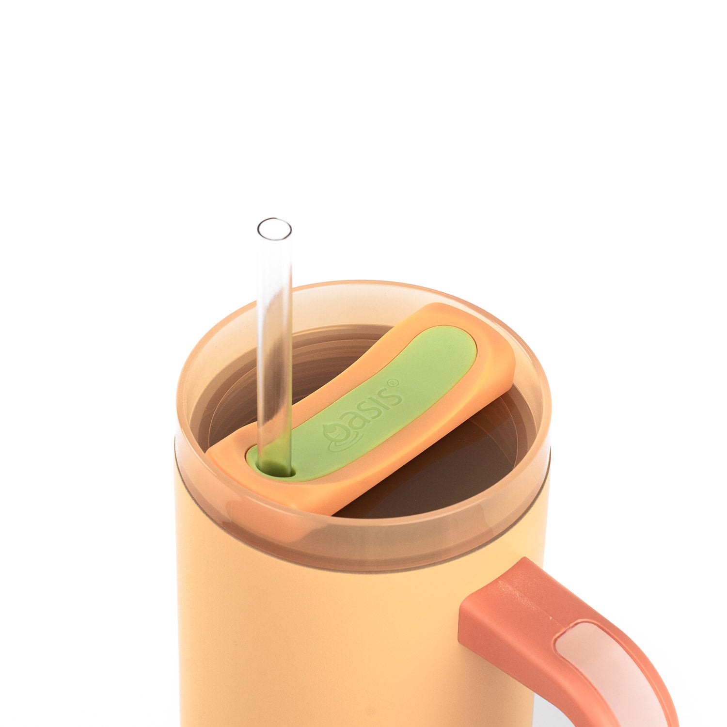 Oasis Stainless Steel Insulated Commuter Travel Tumbler 1.2L - Orange