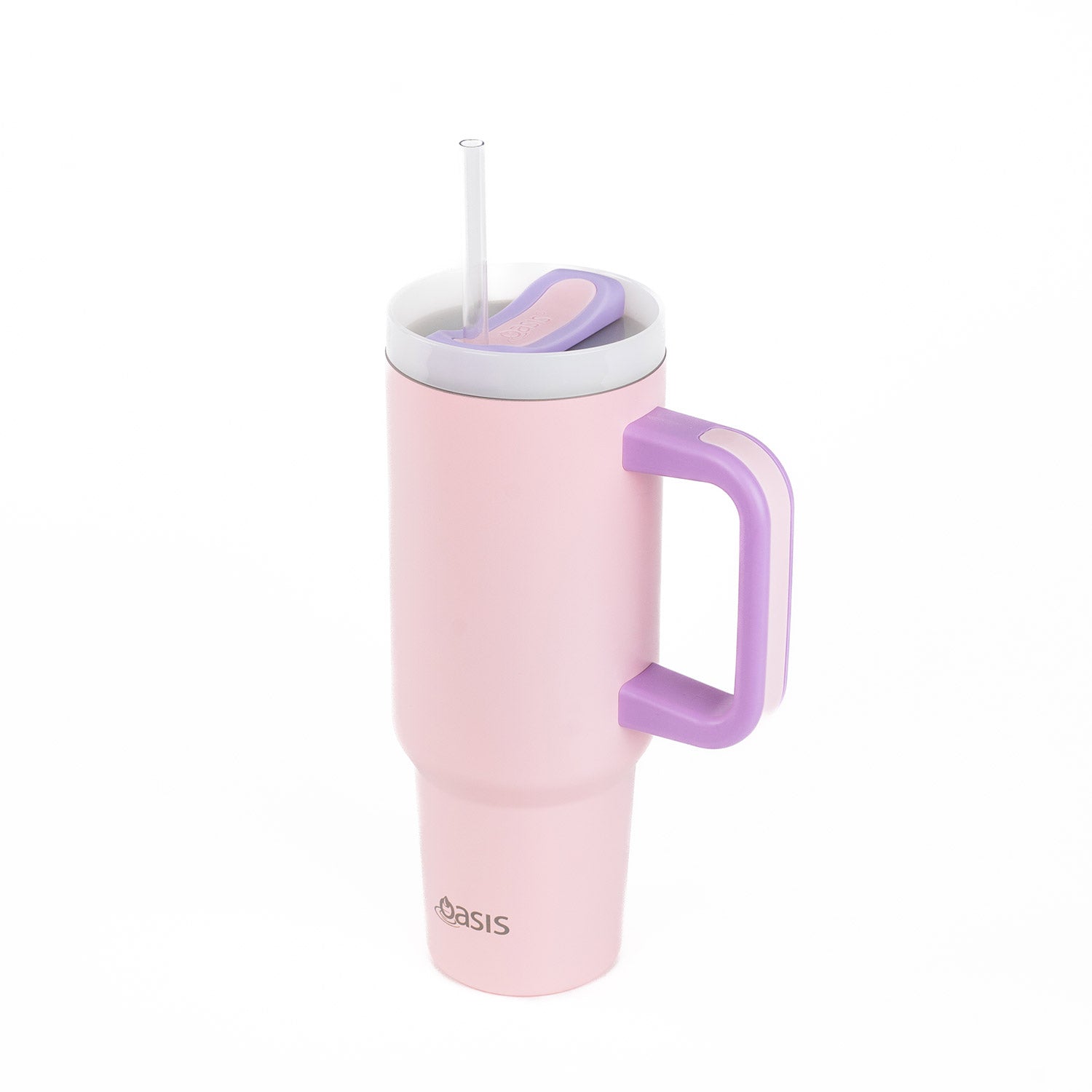 Oasis Stainless Steel Insulated Commuter Travel Tumbler 1.2L - Pink Guava