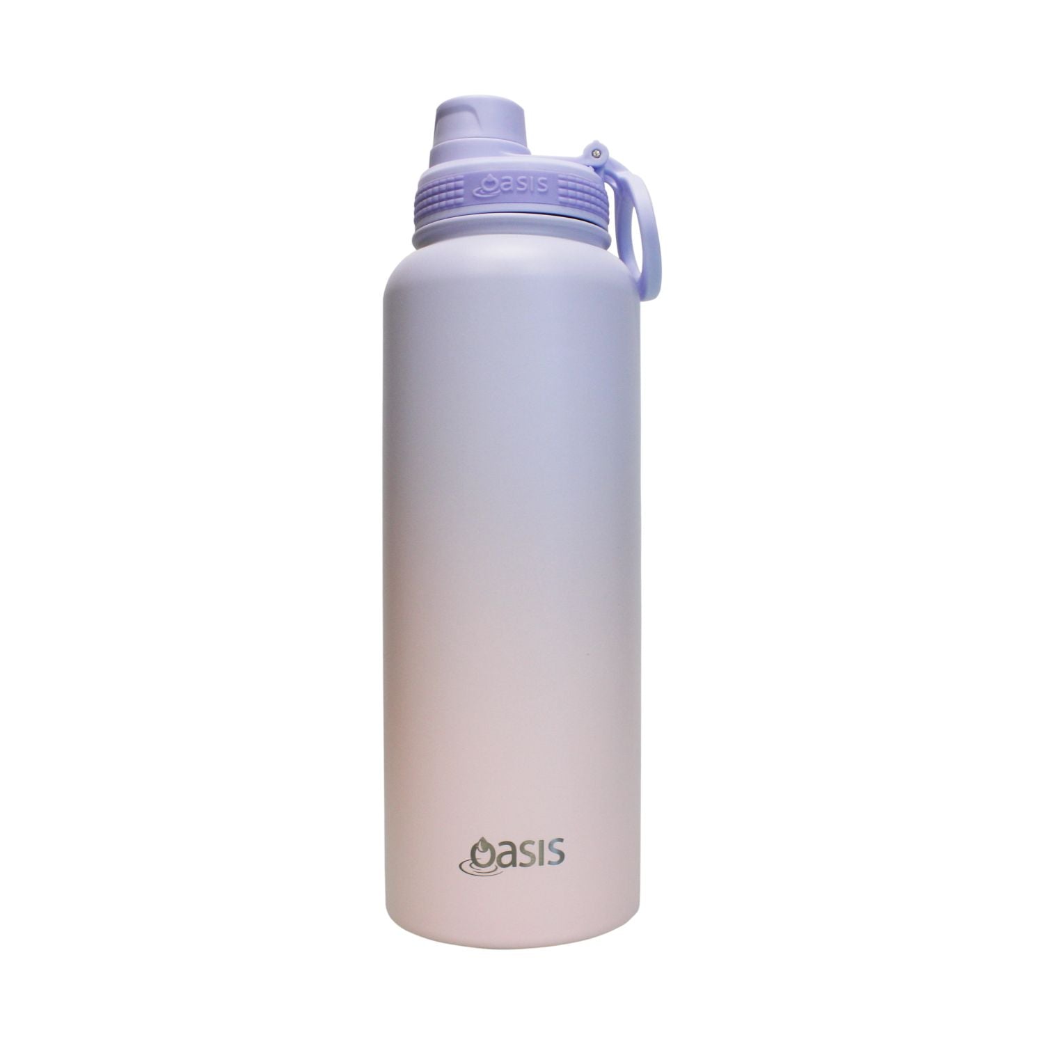 Oasis Stainless Steel Insulated Sports Water Bottle with Screw Cap 1.1L (Ombre) - Coral Mist