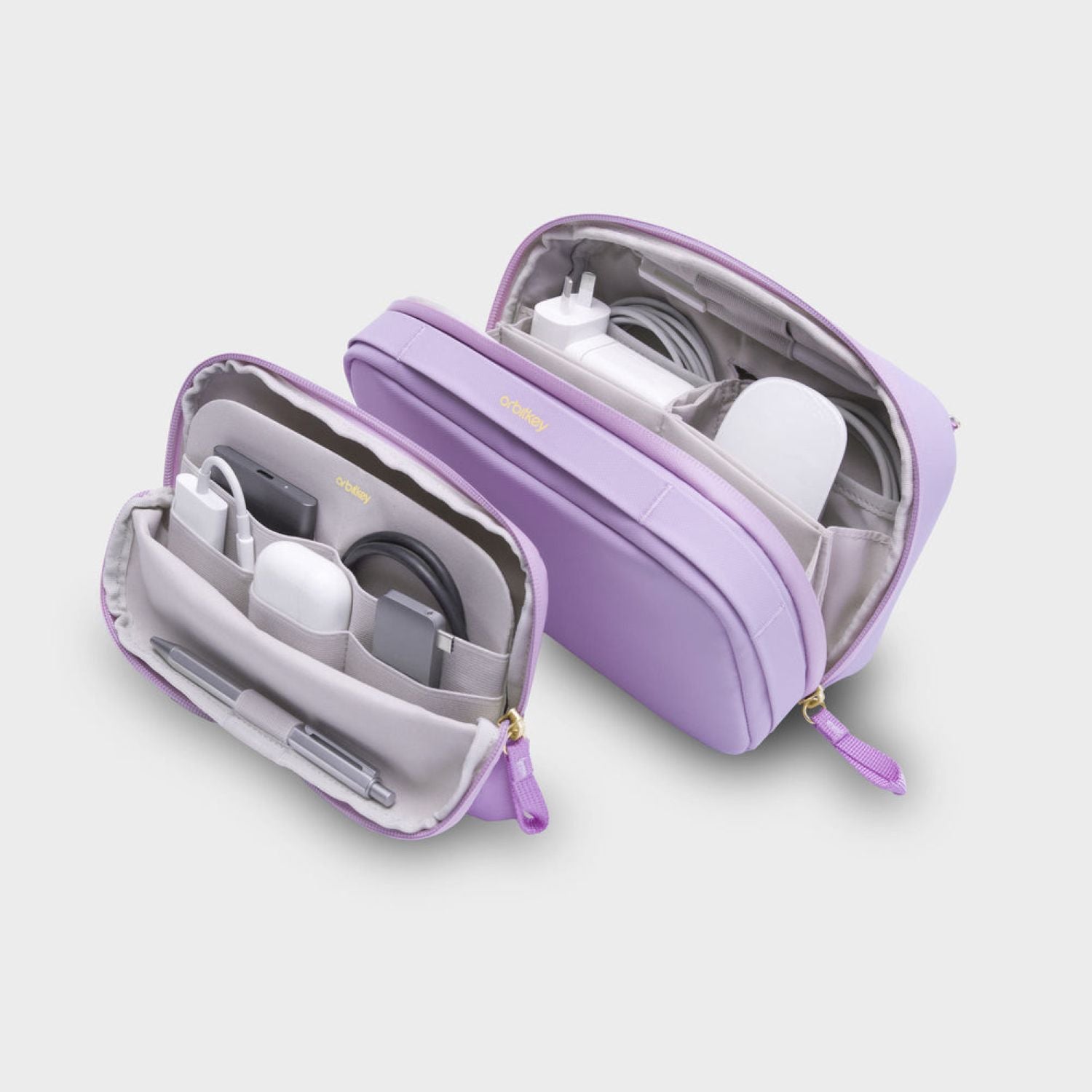 Orbitkey 2-In-1 Tech Pouch (Lilac)