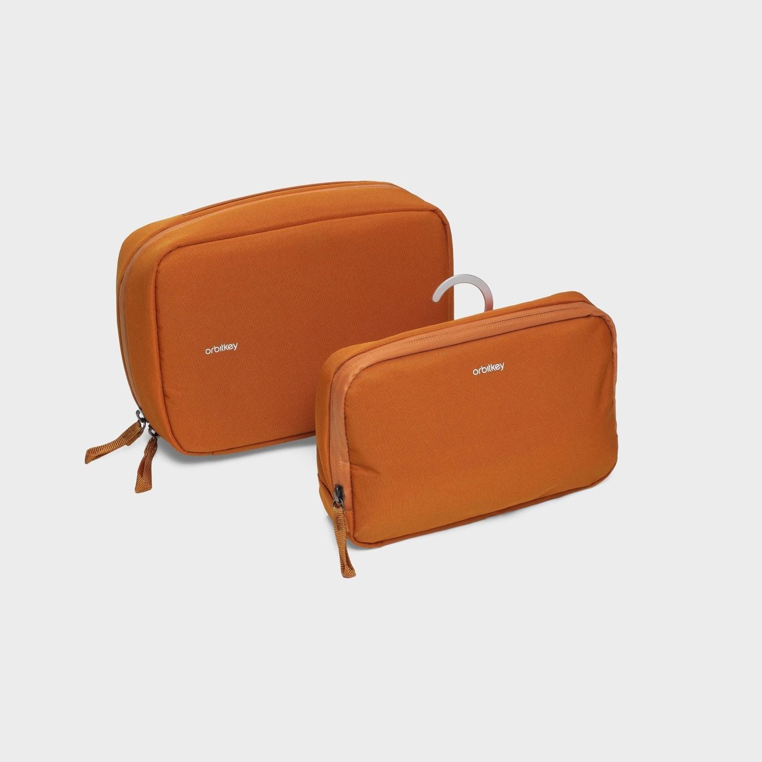 Orbitkey 2-In-1 Toiletry Pouch (Terracotta)
