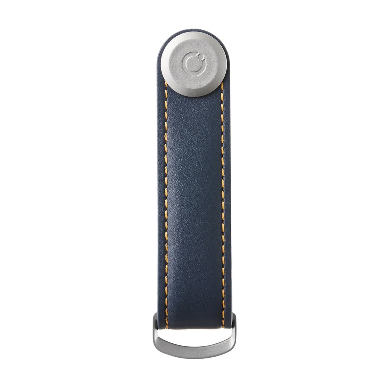 Orbitkey Leather Key Organiser 2.0 (Navy/Tan)