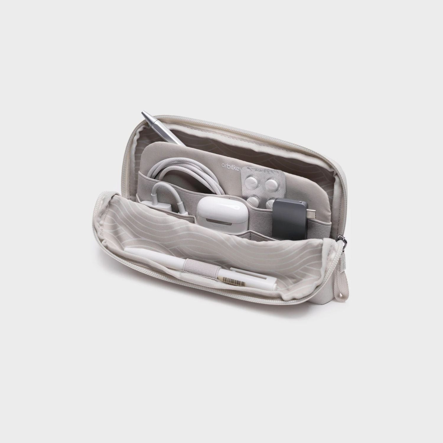 Orbitkey Konmari Desk Pouch (Stone)