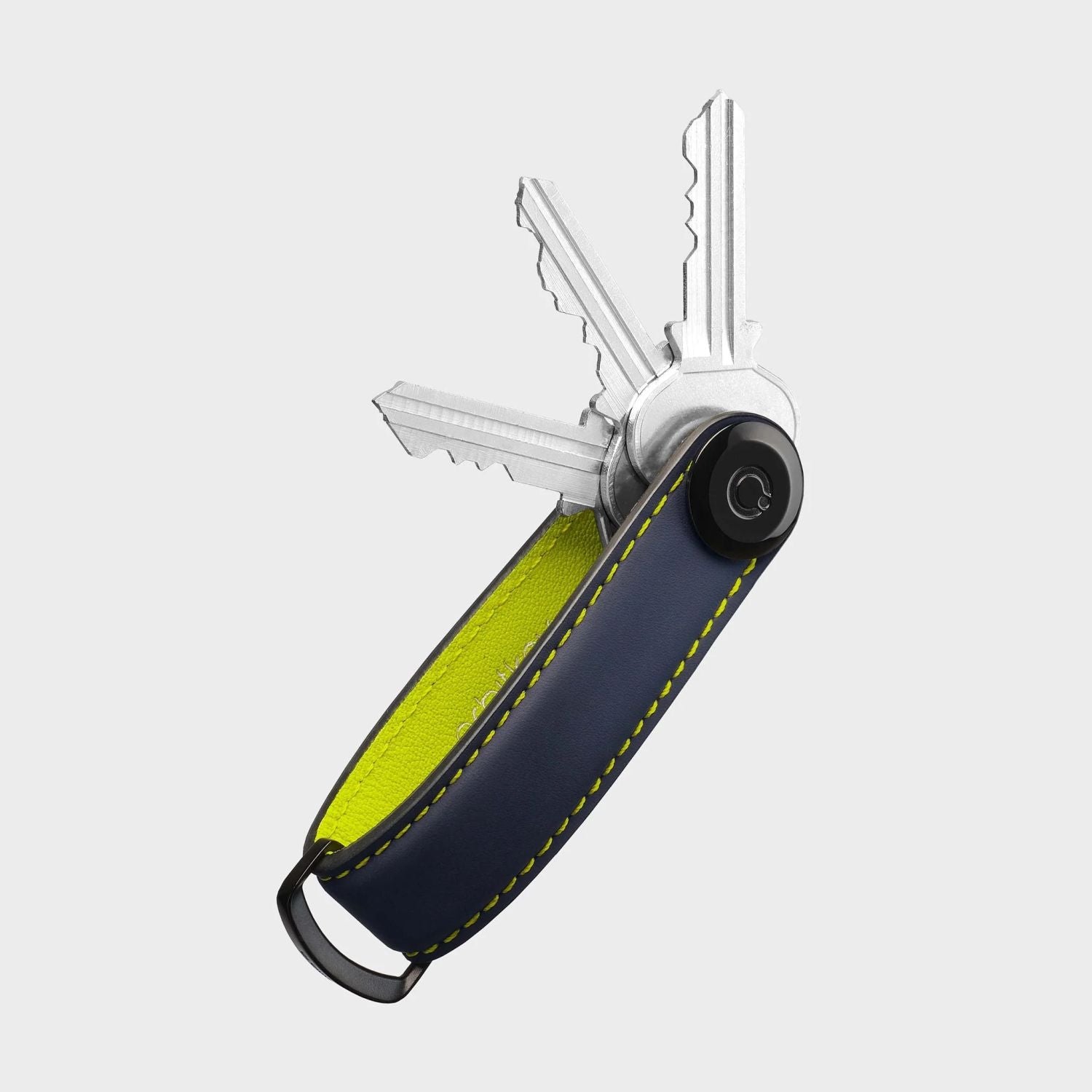 Orbitkey Matte Leather Key Organiser (Cyber)
