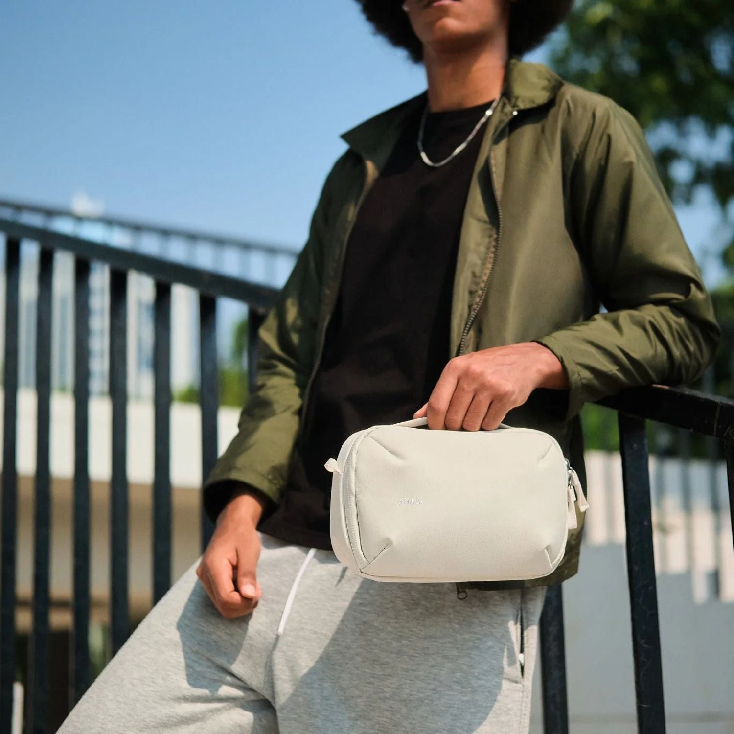 Orbitkey Travel Sling Bag 3L (Stone)