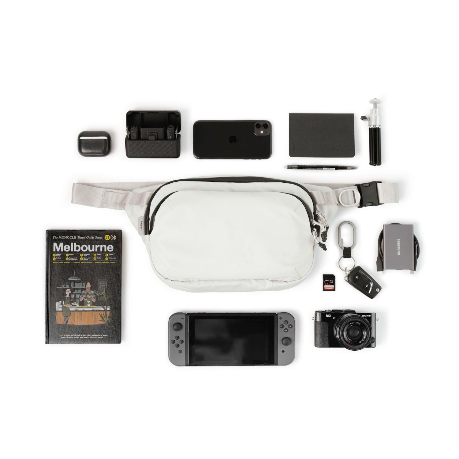 Orbitkey Urban Sling Bag Plus 6L (Stone)