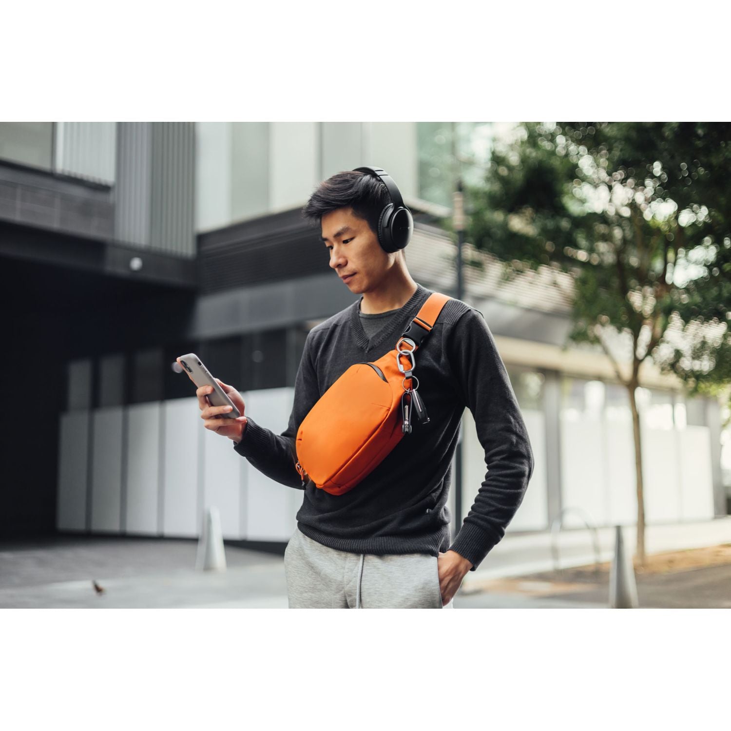 Orbitkey Urban Sling Bag Plus 6L (Stone)