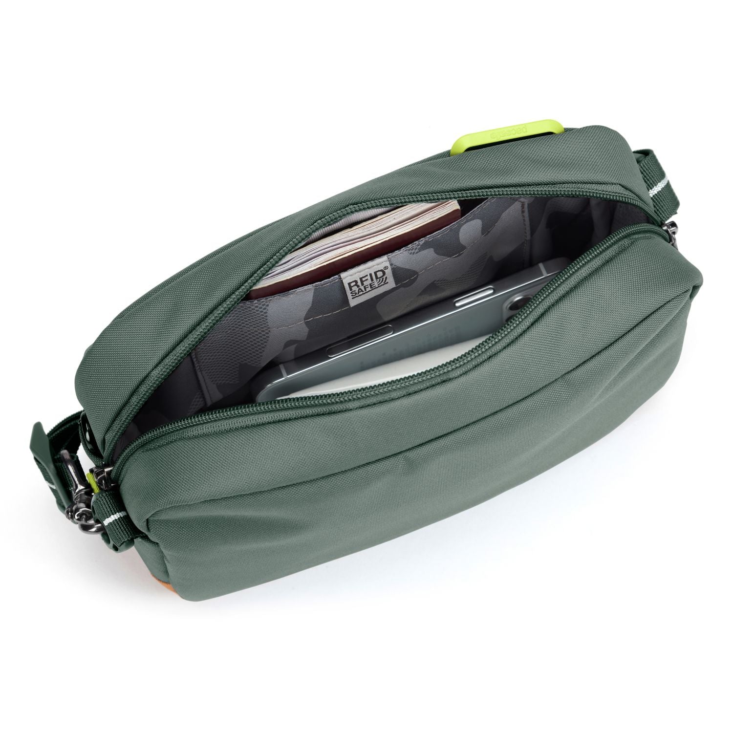 Pacsafe Go Anti-Theft Crossbody - Spruce Green