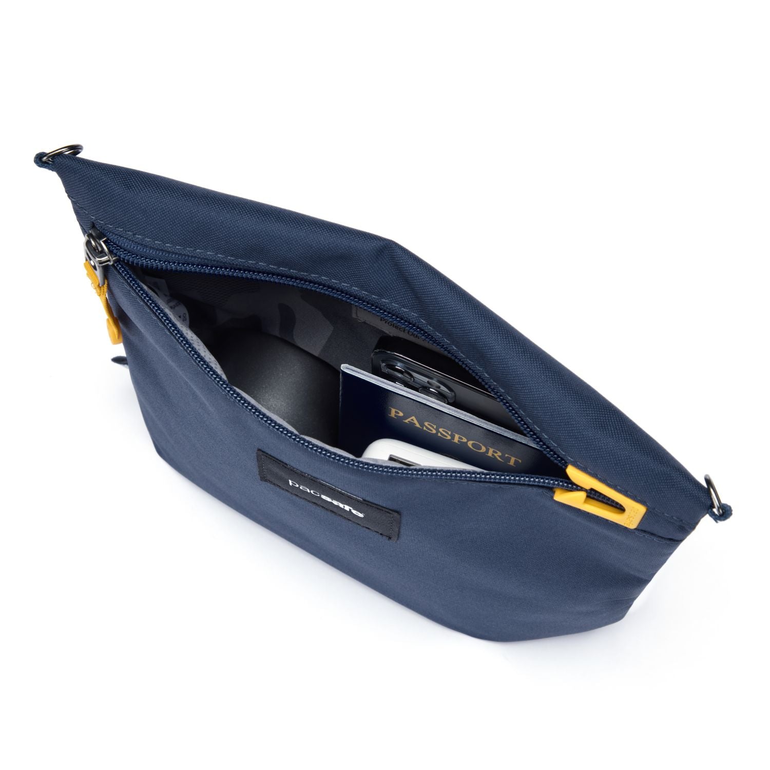 Pacsafe Go Anti-Theft Crossbody Pouch - Coastal Blue