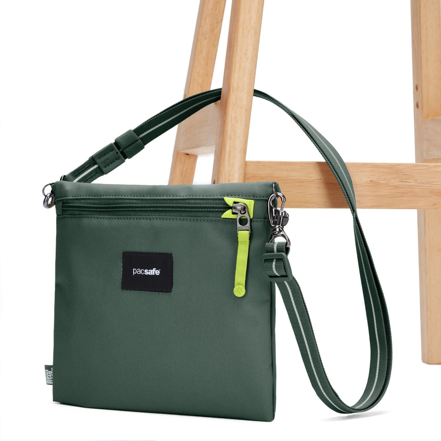 Pacsafe Go Anti-Theft Crossbody Pouch - Spruce Green