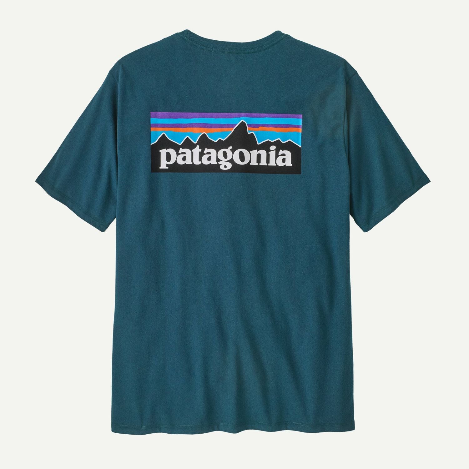 Patagonia Men's P-6 Logo Responsibili-Tee® (Glacial Blue) - M