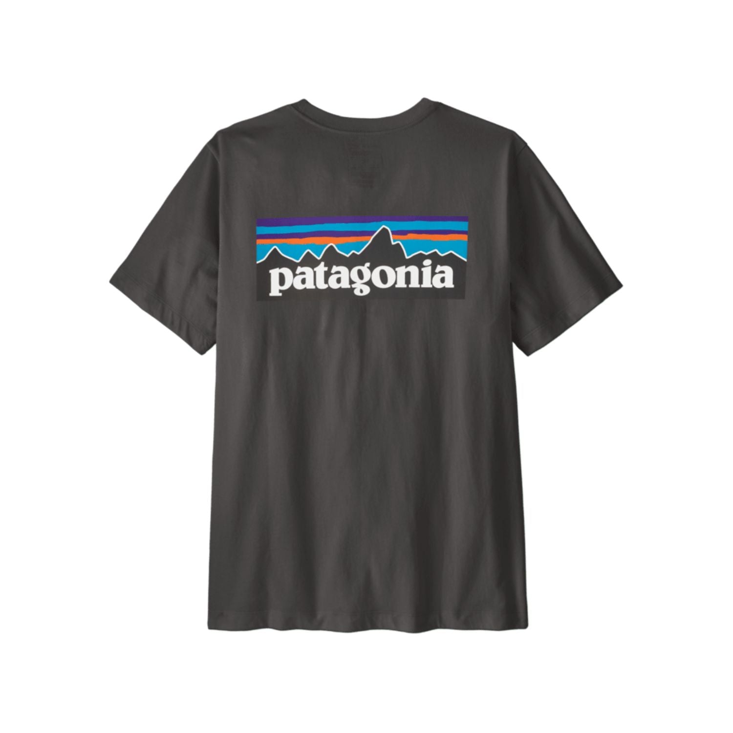 Patagonia Men's P-6 Logo T-Shirt - S (Ink Black)