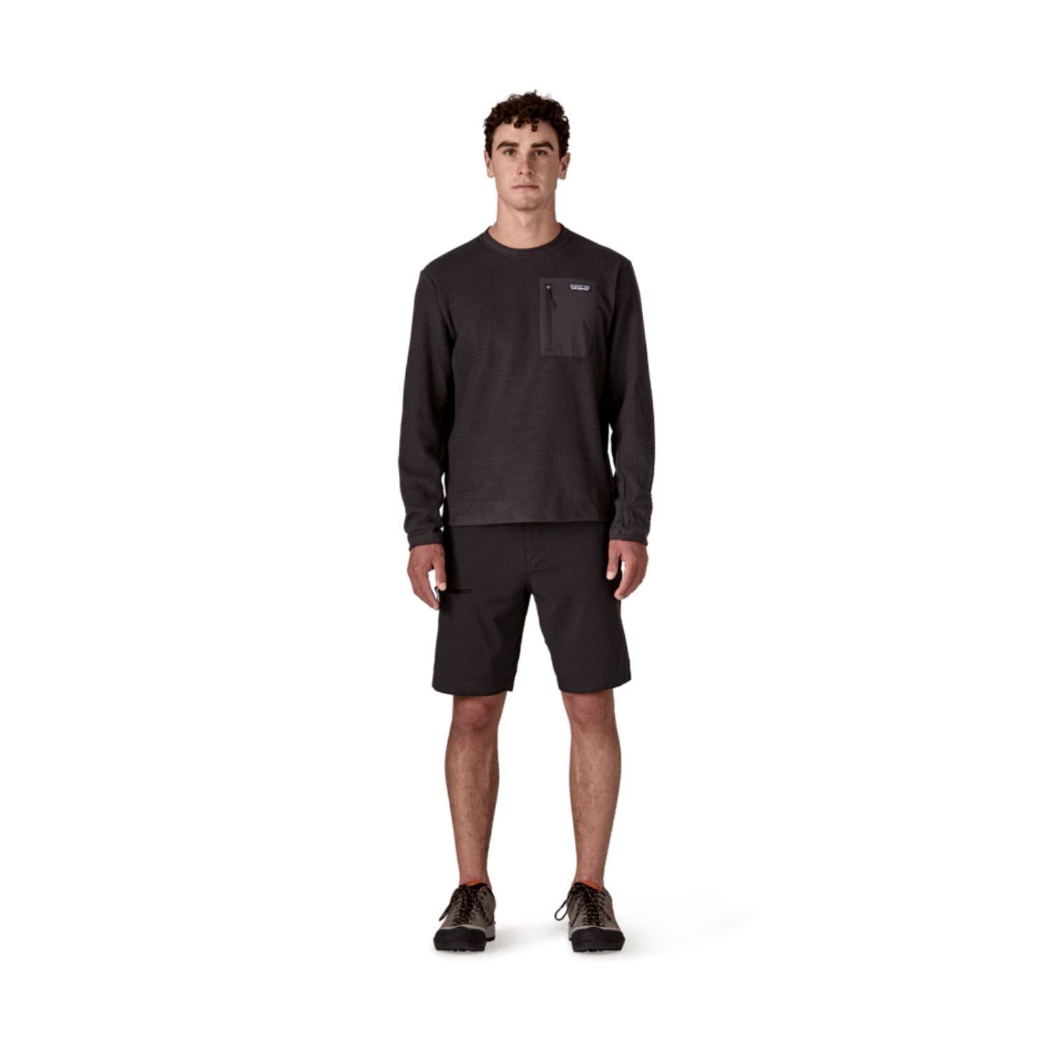 Patagonia Men's R1® Air Fleece Crewneck - XL (Black)