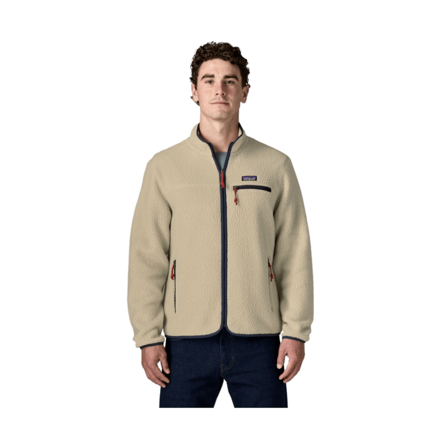 Patagonia Men's Retro Pile Fleece Jacket (Pelican) - L