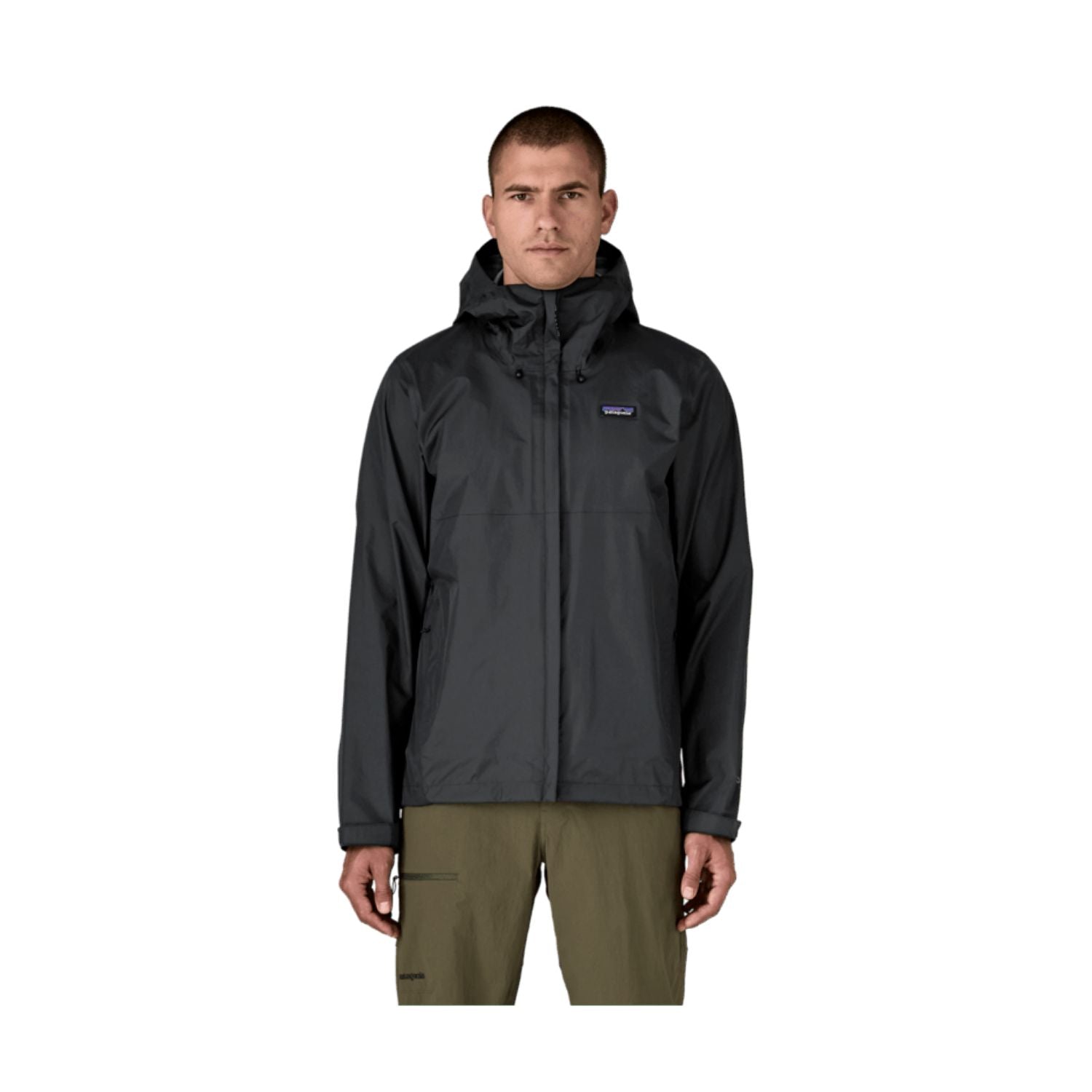 Patagonia Men's Torrentshell 3L Rain Jacket (Black) - L