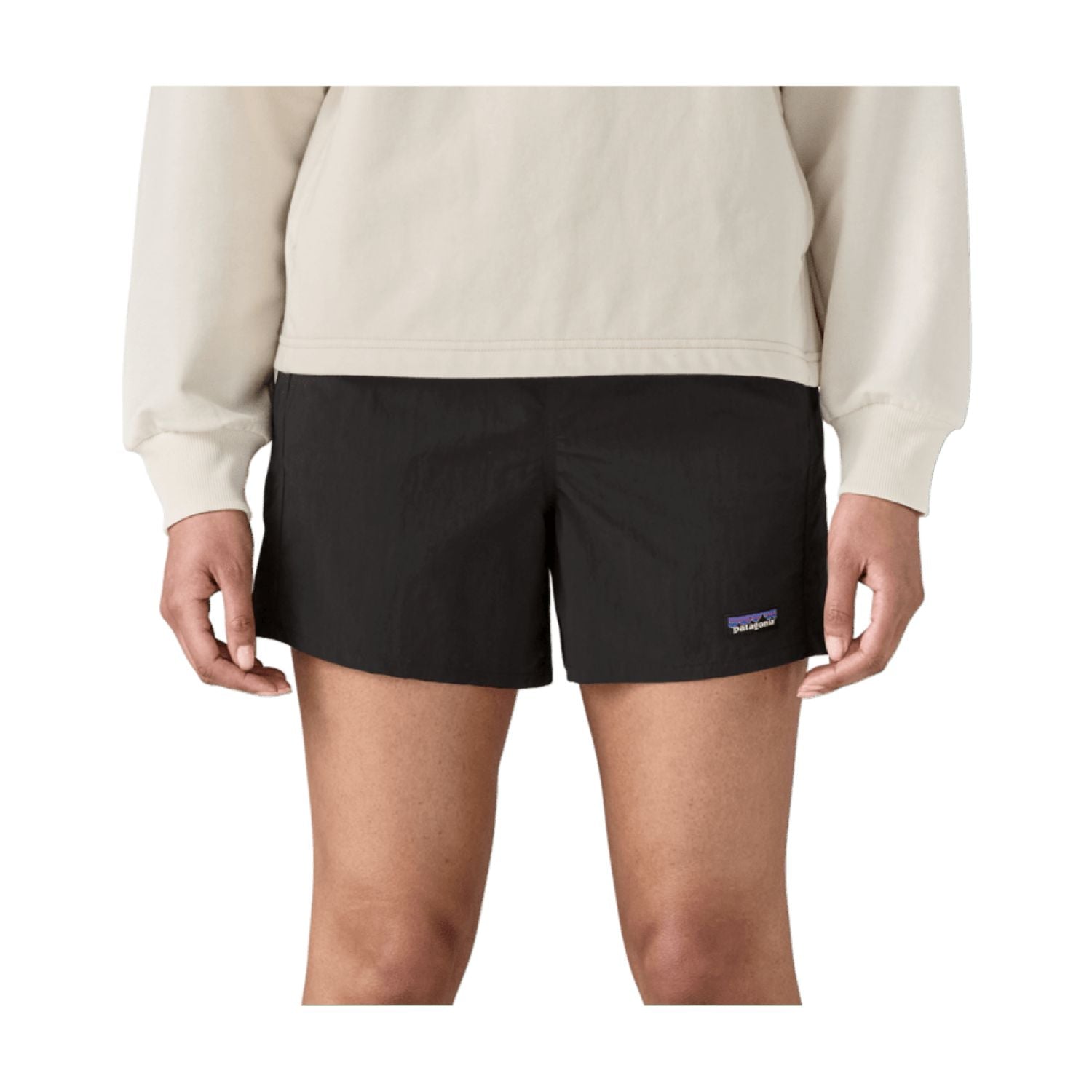 Patagonia Women's Baggies™ Shorts - 5" (Black W/Black) - XS