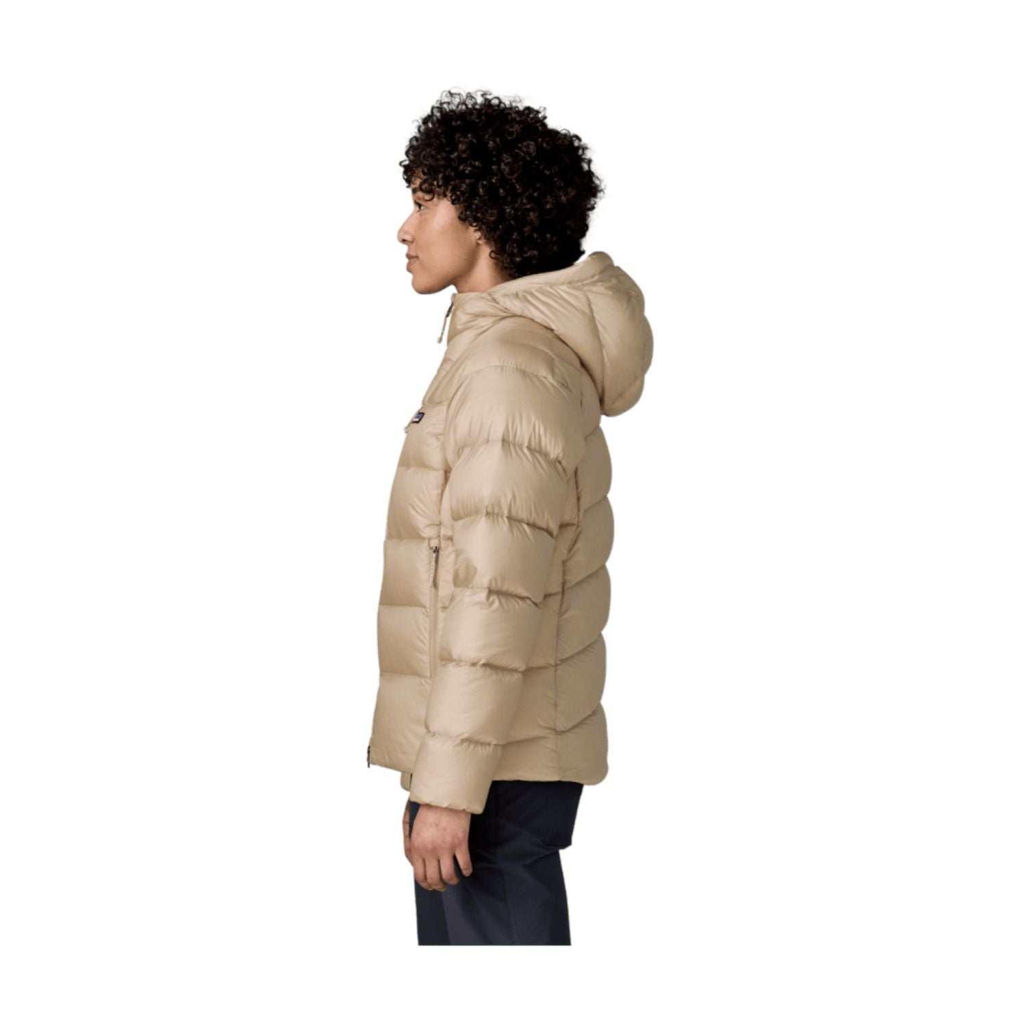 Patagonia Women's Fitz Roy Down Hoody (Pumice) - L