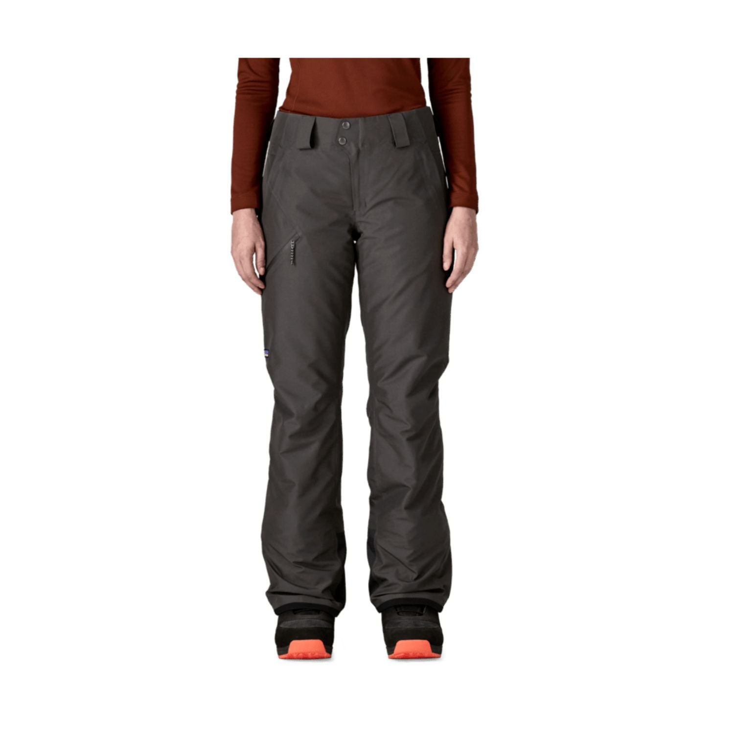 Patagonia Women's Insulated Powder Town Pants - Regular (Black) - L