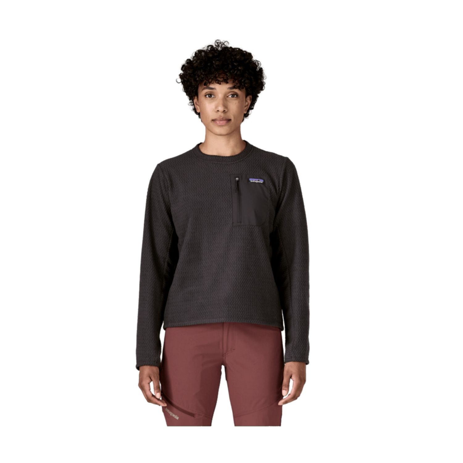 Patagonia Women's R1® Air Fleece Crewneck (Black) - M