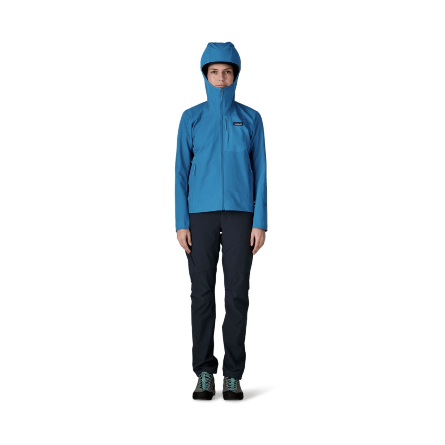Patagonia Women's R1® Crossstrata Hoody (Black) - M