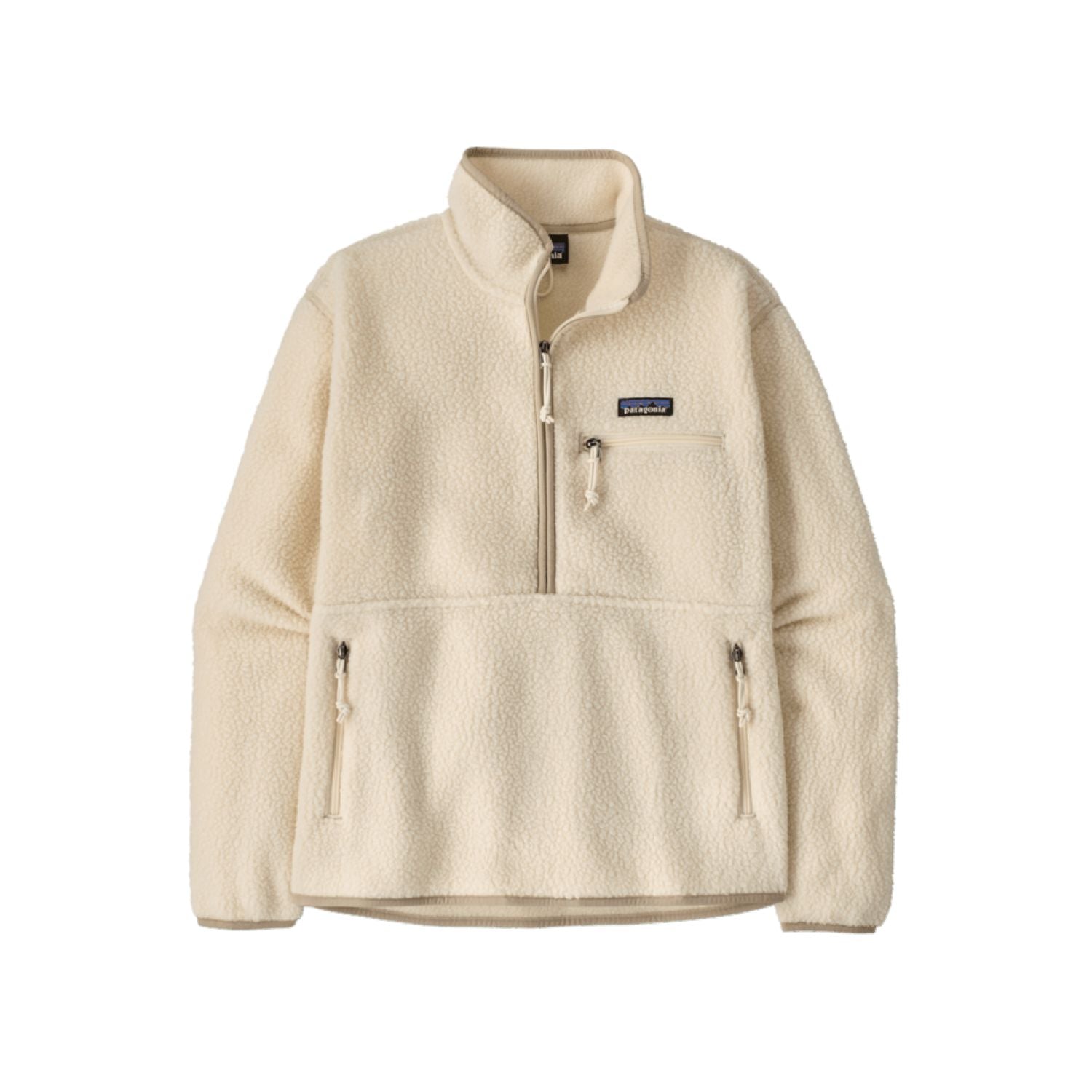 Patagonia Women's Retro Pile Marsupial Fleece Pullover - S (Natural)