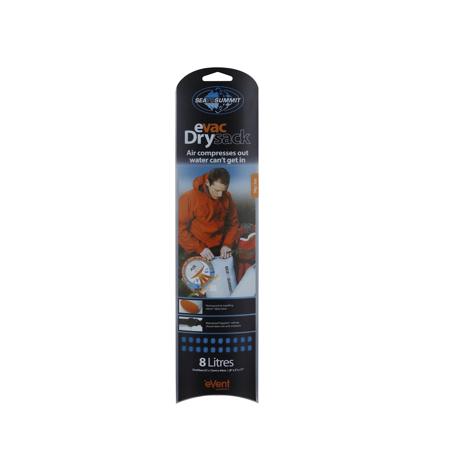 Sea To Summit Evac Dry Sack 8L (Blue)