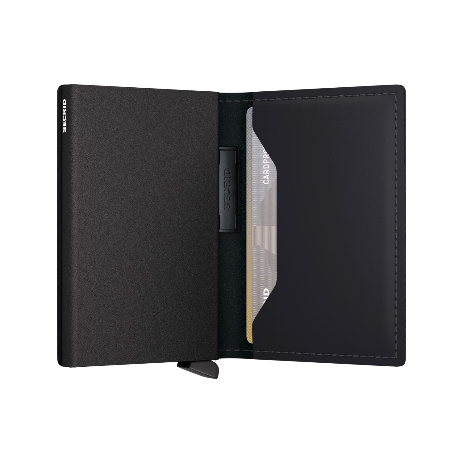 Secrid Bandwallet Matte Leather - Black Black