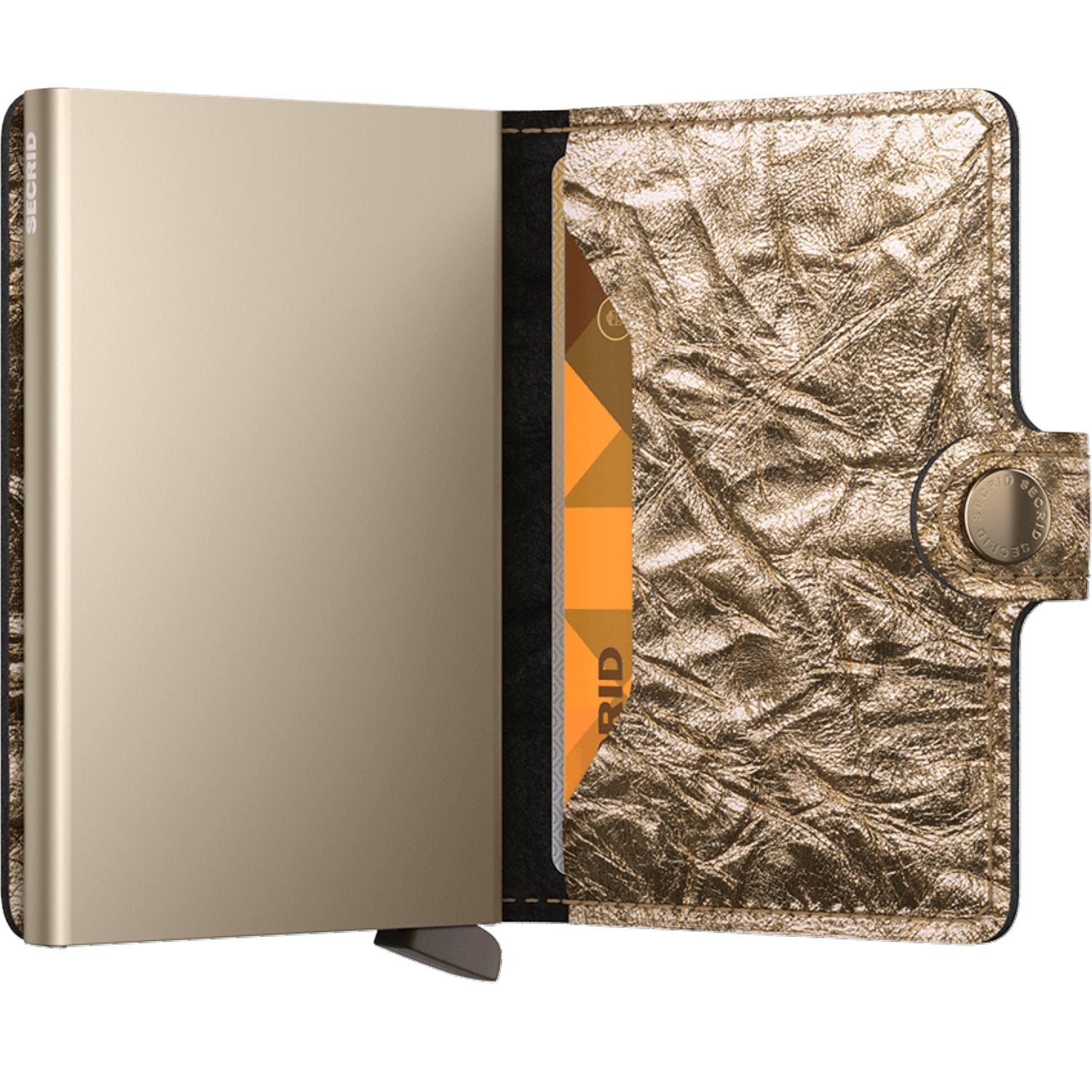 Secrid Miniwallet Crunch - Gold