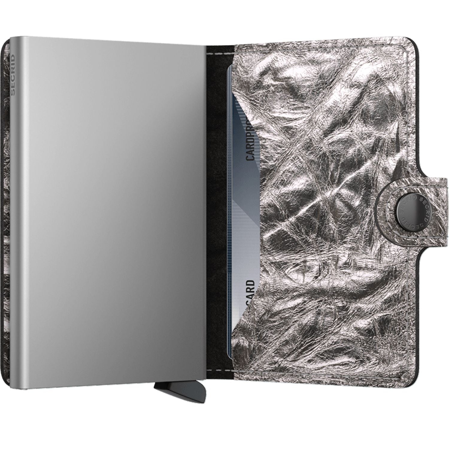 Secrid Miniwallet Crunch - Silver
