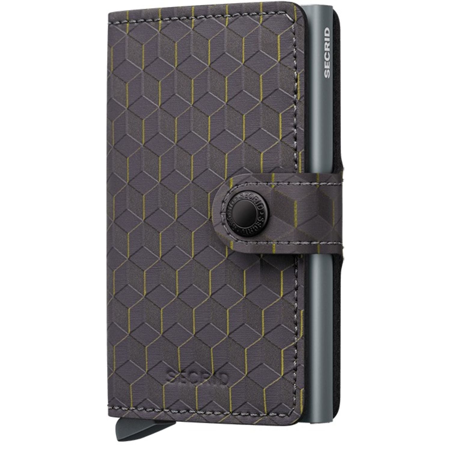 Secrid Miniwallet Optical - Grey-Yellow