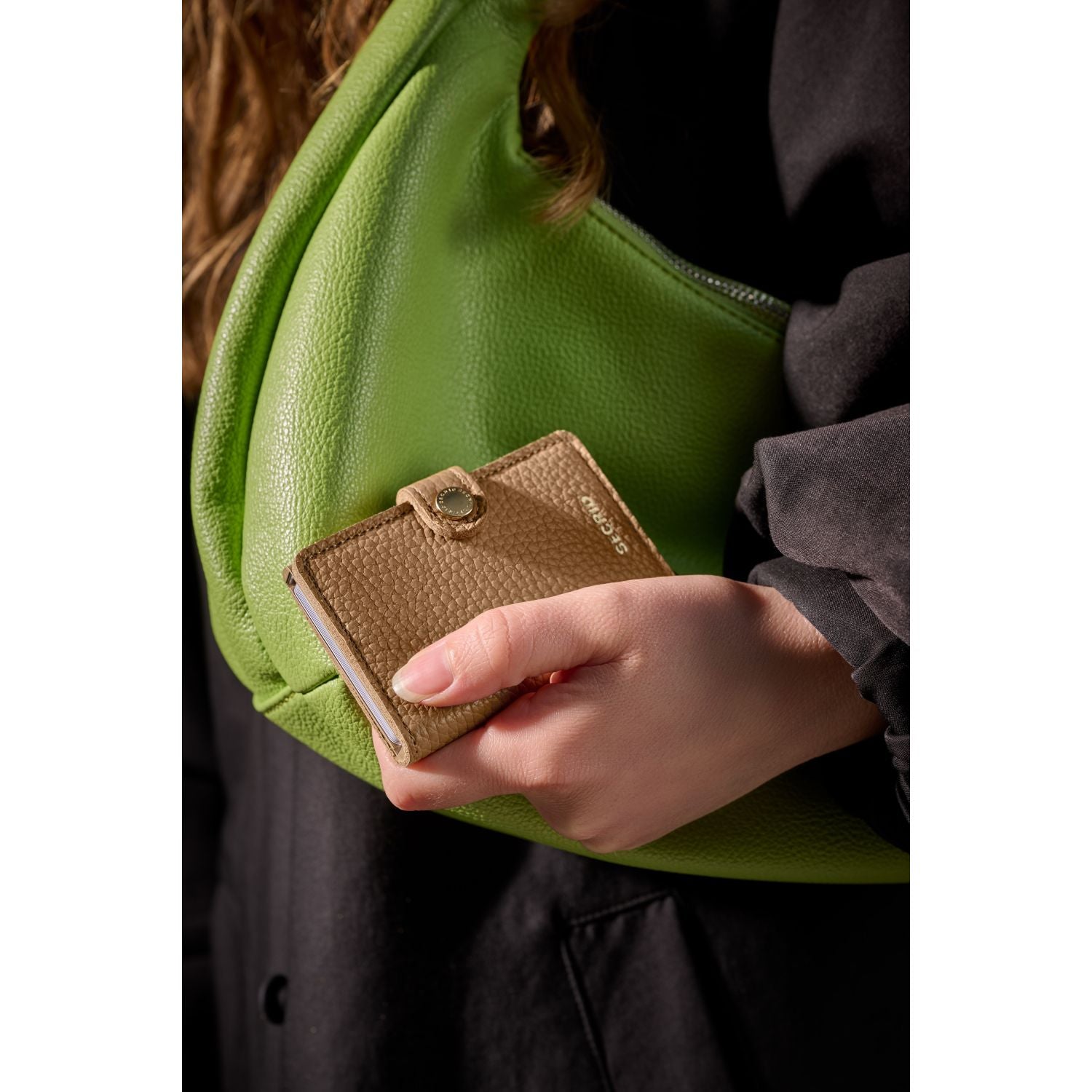 Secrid Miniwallet Pebble - Cappuccino