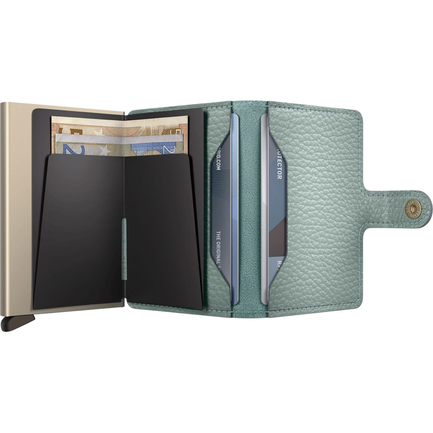 Secrid Miniwallet Pebble - Sea Green