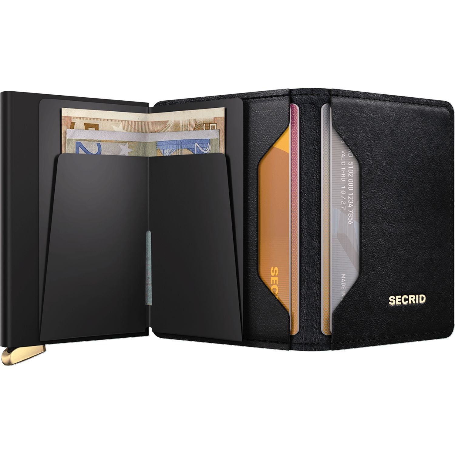 Secrid Slimwallet Emboss Daimond-Prenium Black